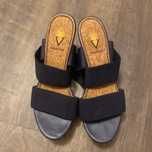 Navy Volatile wedges